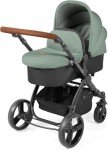 Ickle Bubba Stomp Urban Pushchair - Black/Sage Green/Tan