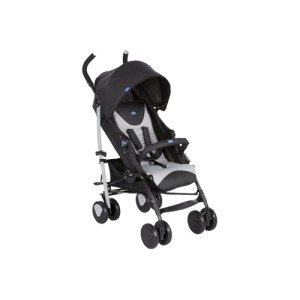 Chicco Echo Stroller Stone - 22kg capacity, Foldable & Lightweight