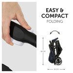Hauck Lightweight Travel Stroller, Navy - Gold Winner