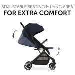 Hauck Lightweight Travel Stroller, Navy - Gold Winner