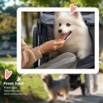 PawHut Pet Jogger Stroller for Medium and Small Dogs