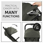 Hauck Travel N Care Stroller, Olive - Lightweight Foldable