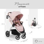 Hauck Uptown All-Terrain Pushchair, Melange Rose