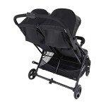 Hauck Swift X Twin Pushchair - Black, Compact & Folding