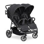 Hauck Uptown Duo Twin Pram, Melange Black