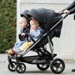 Hauck Uptown Duo Twin Pram, Melange Black