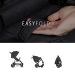 Hauck Uptown Duo Twin Pram, Melange Black