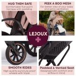 Lejoux+ Pink Baby Pushchair