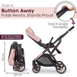 Lejoux+ Pink Baby Pushchair