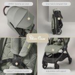 Silver Cross Clic Compact Travel Stroller Sage Color