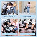 Graco DuoRider Lightweight Double Pushchair, Birth to 3 Years