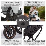Lejoux+ Baby Pushchair in Light Grey Color