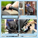 Graco Stadium Duo Tandem Double Pushchair - Black/Grey