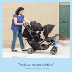 Graco Stadium Duo Tandem Double Pushchair - Black/Grey