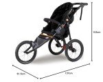 Out ‘n’ About Nipper Sport Jogging Stroller - Black