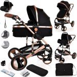 Birtn Baby Pram Pushchair Buggy with Car Seat