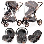 3-in-1 Lightweight Travel System for Newborns and Toddlers