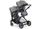 Hauck Atlantic Twin Double Buggy - Grey, 0-3yrs
