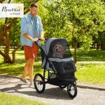 PawHut Pet Jogger Stroller for Medium and Small Dogs