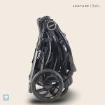 Venture Nebula Foldable Pushchair Pram System - Cool Grey