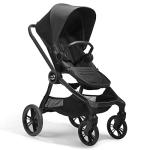 Compact Reversible Stroller with Belly Bar Included in Rich Black
