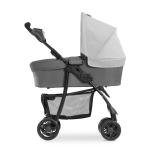 Grey Shopper SLX Trioset: Pushchair, Pram, Carry Cot, Car Seat