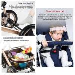 Convertible Baby Pram Stroller Bassinet Stroller in Green