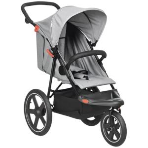 HOMCOM 2-in-1 Lightweight Travel Pram Buggy, Reversible Seat