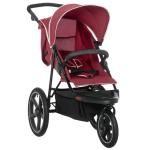 HOMCOM Lightweight Foldable Baby Stroller - Red