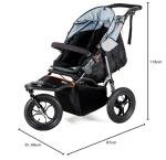 Out ‘n’ About Nipper All-Terrain Single Stroller | Lightweight