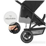 Hauck Rapid 3 Three-Wheel Pushchair - Black