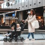 Deryan Elena Duo Tandem Pushchair - Double Stroller