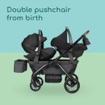 Bebeconfort Helios Double Pram with Face-to-Face Seats