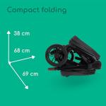 Bebeconfort Helios Double Pram with Face-to-Face Seats