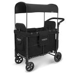 Wonderfold W2 Double Stroller Wagon with Canopy