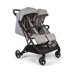 Red Kite Push Me Dubl Side-by-Side Stroller - Grey