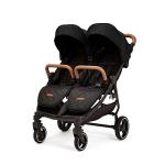 Ickle Bubba Venus Prime Double Stroller - Black