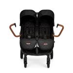 Ickle Bubba Venus Prime Double Stroller - Black
