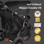Out’n’About Nipper Double V6 Lightweight Twin Pushchair