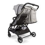 Red Kite Push Me Dubl Side-by-Side Stroller - Grey