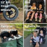 Out’n’About Nipper Double V6 Lightweight Twin Pushchair