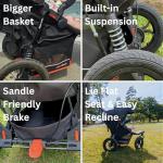 Out’n’About Nipper Double V6 Lightweight Twin Pushchair