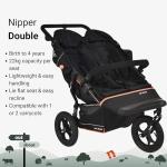 Out’n’About Nipper Double V6 Lightweight Twin Pushchair