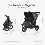 Out’n’About Nipper Double V6 Lightweight Twin Pushchair