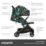COSATTO Woosh 4 Lightweight Stroller with Accessories