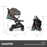 COSATTO Woosh 4 Lightweight Stroller with Accessories