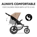 Hauck Runner 2 All-Terrain Pushchair with Raincover