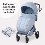 My Babiie MB160 Blue Plaid Pushchair - Birth to 4 Years