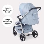 My Babiie MB160 Blue Plaid Pushchair - Birth to 4 Years