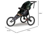 Out 'n' About Nipper Sport Jogging Stroller - Green